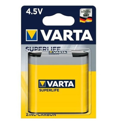 Bateria cynkowo-węglowaVARTA Superlife 3R12   płaska – 1 sztuka blister