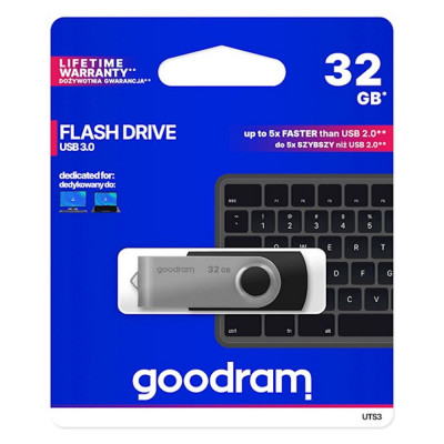 Goodram pendrive 32GB USB 3.0 Twister czarny