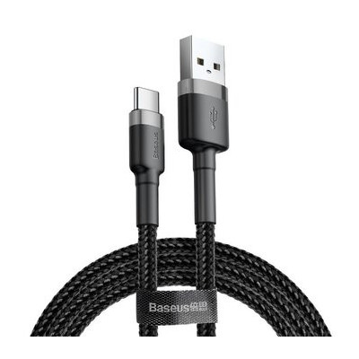 Kabel przewód USB - USB-C   Typ-C 200cm Baseus Cafule CATKLF-CG1 Quick Charge 2A z obsługą szybkiego ładowania