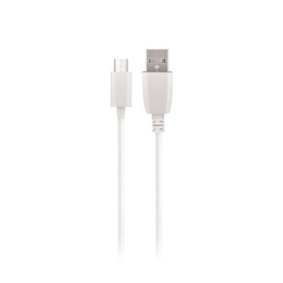 Maxlife kabel USB - microUSB 1 0 m 1A biały