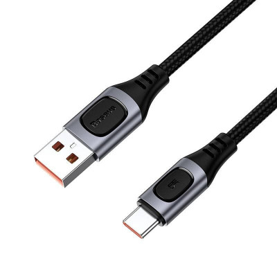 Kabel przewód USB - USB-C   Typ-C 100cm Baseus CATSS-A0G z obsługą szybkiego ładowania 5A
