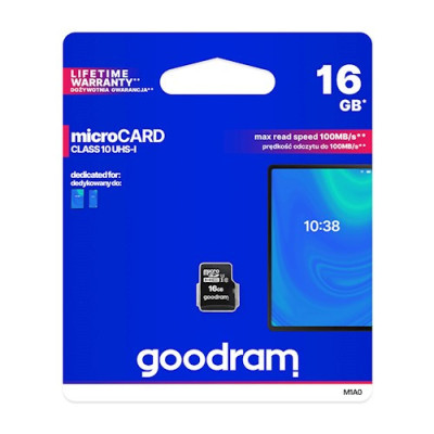 GoodRam karta pamięci 16GB microSDHC kl. 10 UHS-I