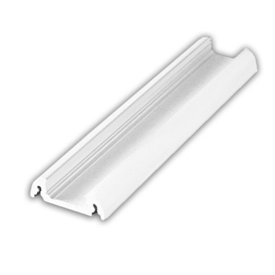 Profil do LED alu PLA-PO5-100-BI półokrągły białe lakierowane 100cm