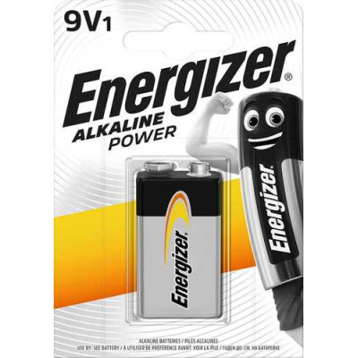 Bateria alkaliczna Energizer Alkaline Power 6LR61 9V - 1 sztuka