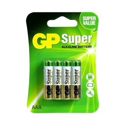Bateria alkaliczna AAA   LR03 GP Super Alkaline - 8 sztuk
