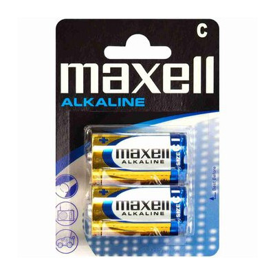 Bateria alkaliczna C   LR14 Maxell Alkaline - 2 sztuki