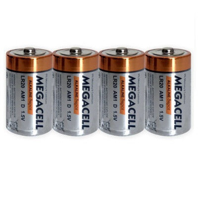 Bateria alkaliczna D   LR20 Megacell - 4 sztuki