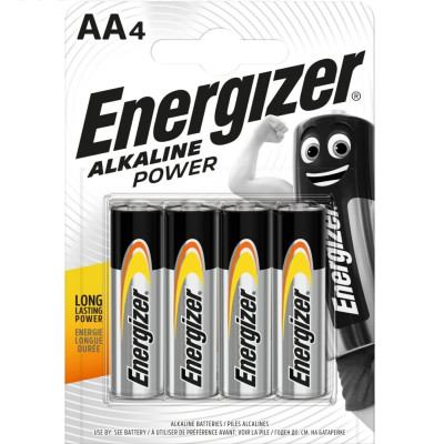 Bateria alkaliczna AA   LR6 Energizer Alkaline Power - 4 sztuki