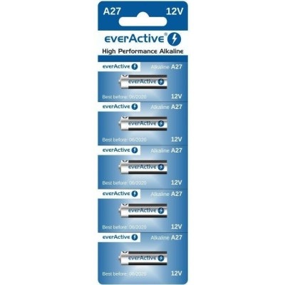 Baterie alkaliczne everActive 27A 12V – 5 sztuk