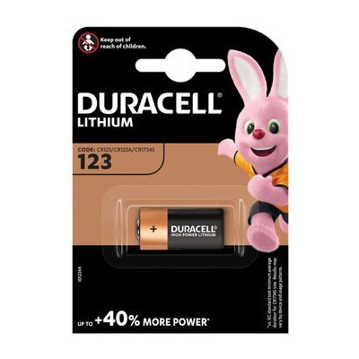 Bateria foto litowa Duracell CR123 – 1 sztuka