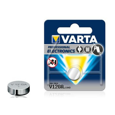 Bateria alkaliczna mini VARTA V12GA  LR43  AG12  D186  L1142 – 1 sztuka