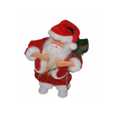 Mikołaj ze świecącymi nogami oraz z dźwiękiem