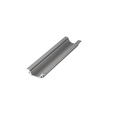 Profil do LED alu PLA-WP1-100-SUR wpuszczany aluminium surowe 100cm