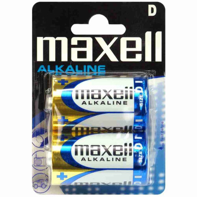 Baterie Maxell Alkaline LR20 - 2 sztuki
