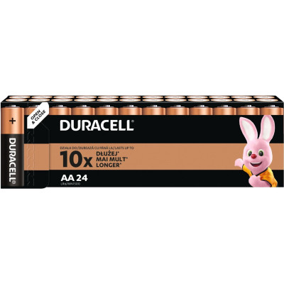 Bateria alkaliczna AA / LR6 Duracell  Basic MN1500 - 24 sztuki