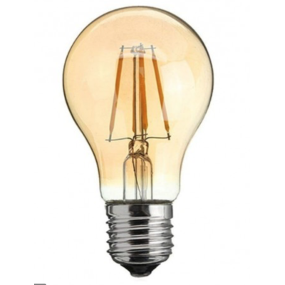 Żarówka LED E27 Filament Vita A60 2200K 4W amber