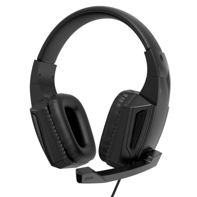 XO Słuchawki przewodowe GE-01 jack 3,5mm nauszne czarne