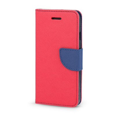 Etui Smart Fancy do Xiaomi Redmi Note 10 Pro czerwono-granatowe