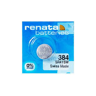 Bateria srebrowa mini Renata 384   SR41SW   SR41 – 1 sztuka